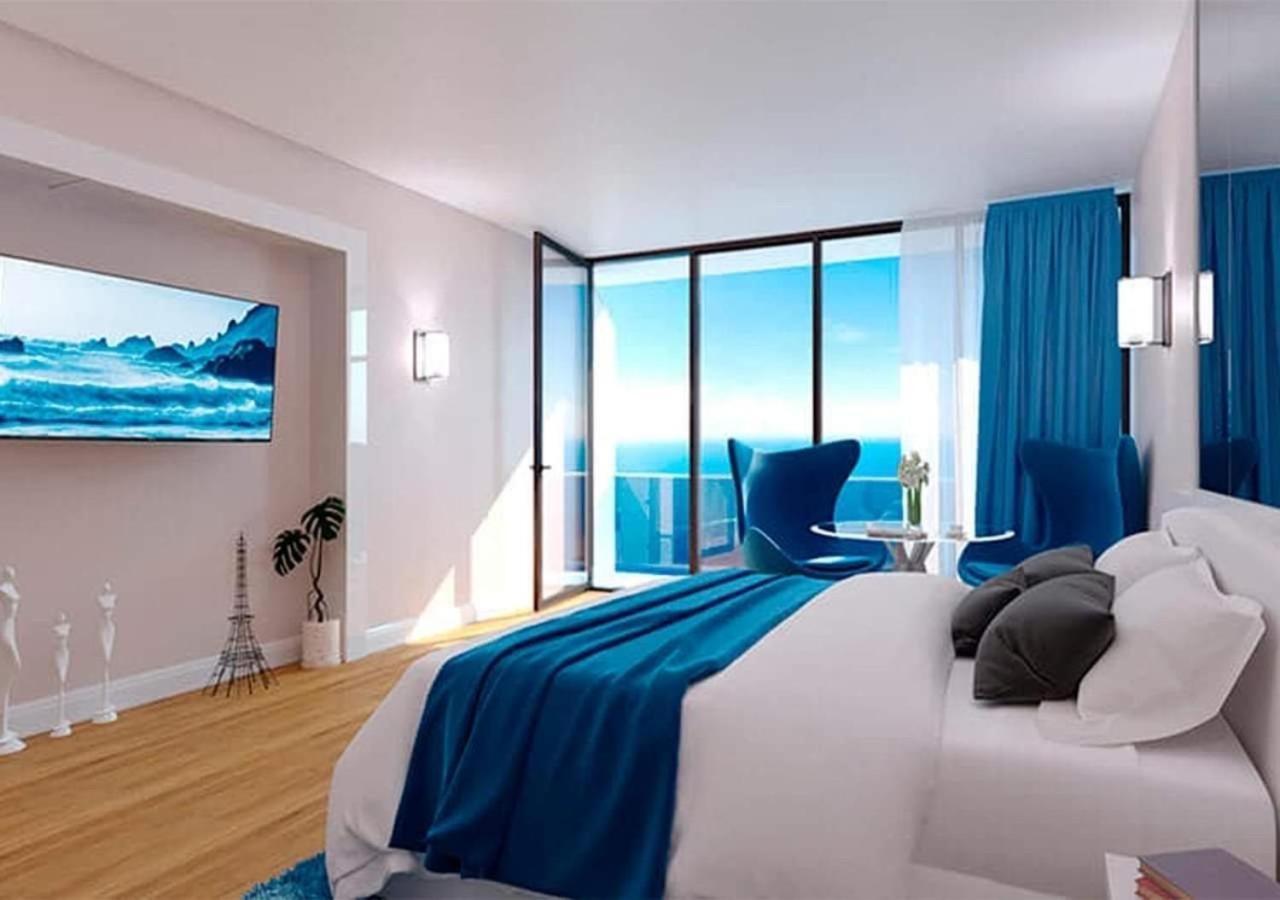 Delux Sea View Aparthotel In Orbi City Батуми Экстерьер фото