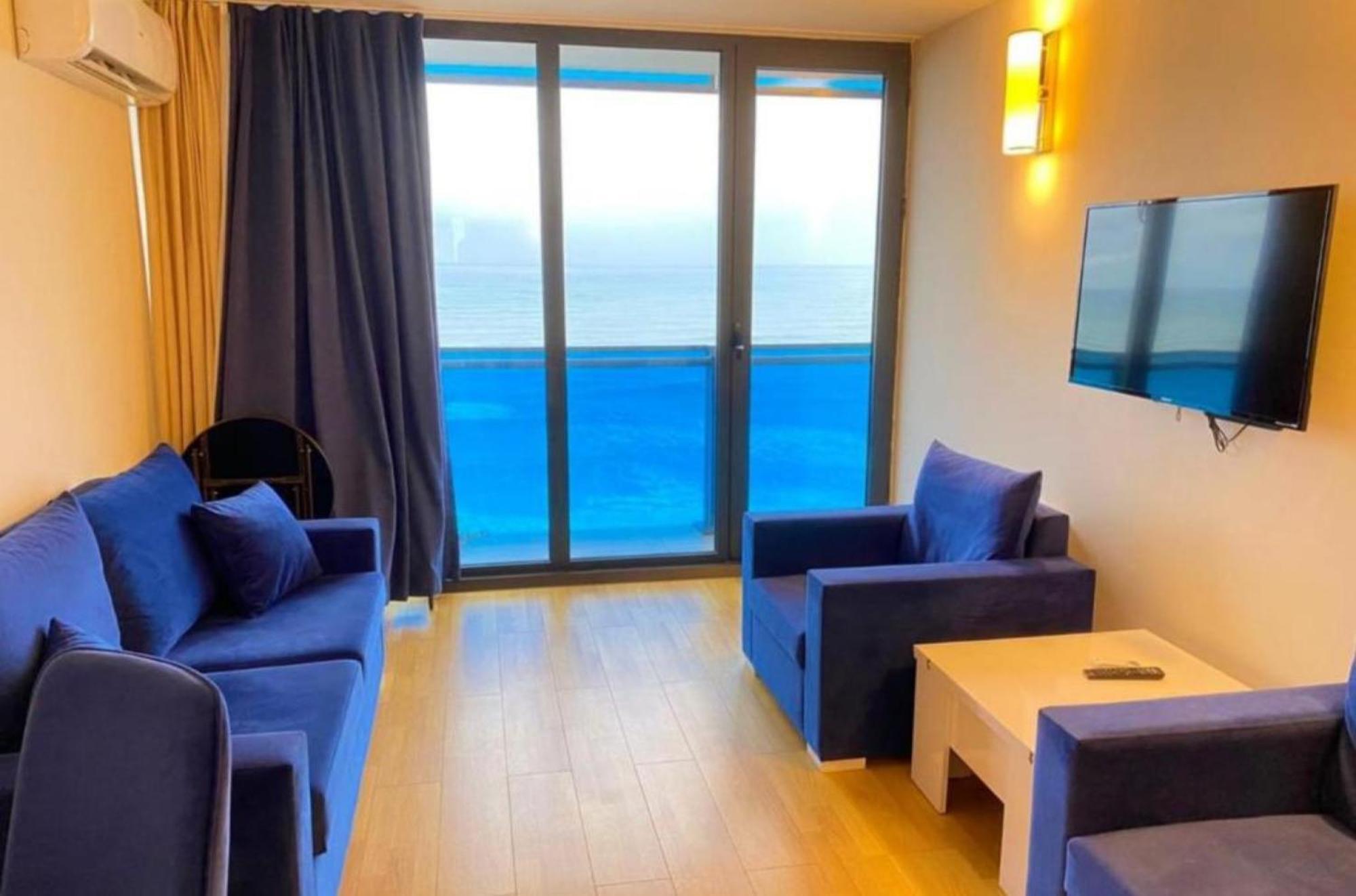 Delux Sea View Aparthotel In Orbi City Батуми Экстерьер фото